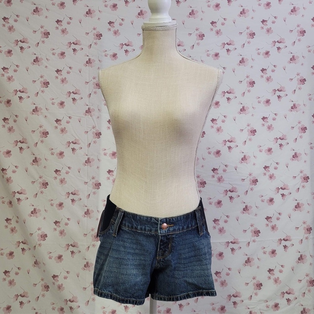 NWT Under Belly Maternity Jean Shorts - Isabel Maternity by Ingrid & Isabel
